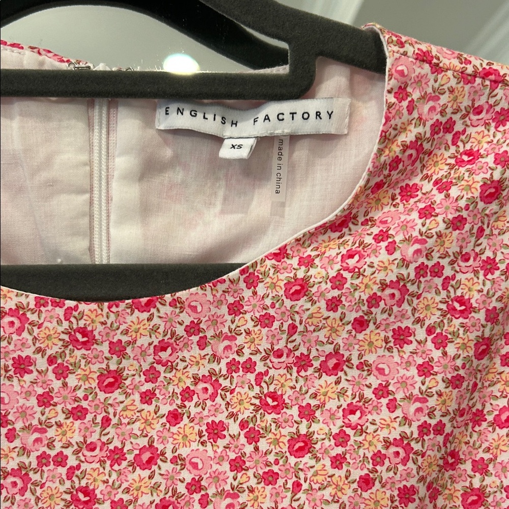 English Factory Pink Floral Dress - Picture 2 of 3